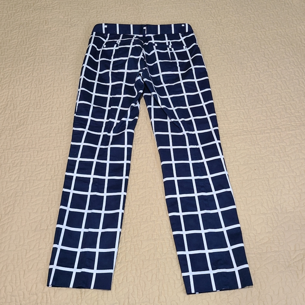 Gap Slim cropped grid pants size 0 - Picture 10 of 12